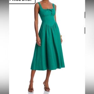 Aqua Green Halter Sundress for Weddings